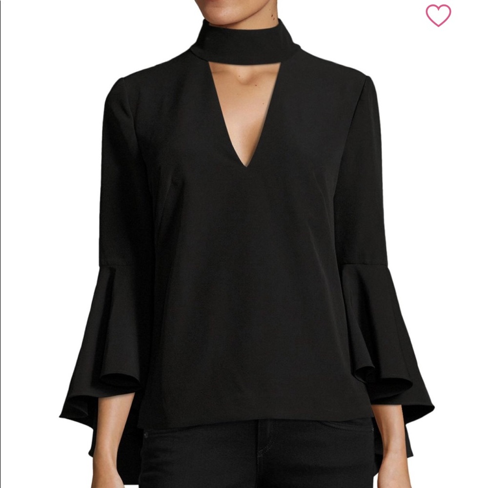 ☀️MILLY black Andrea top size 8 new with tags